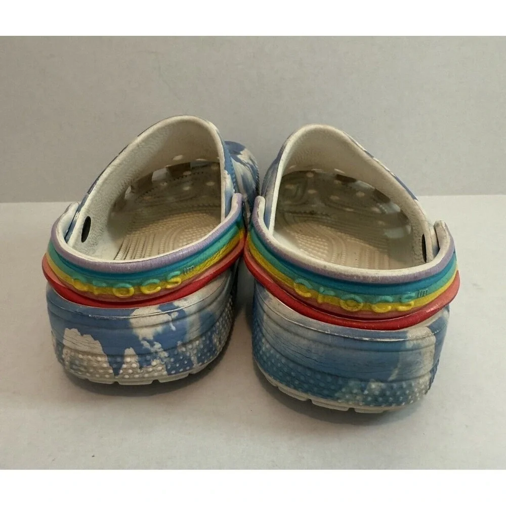 Crocs Kids Simpsons Cayman Graphic Boys Girls Summer Slip On Sandals Clogs Sz J1